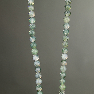 SP-AMO-006: 6mm Moss Agate 