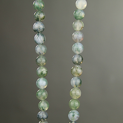 SP-AMO-008: 8mm Moss Agate 