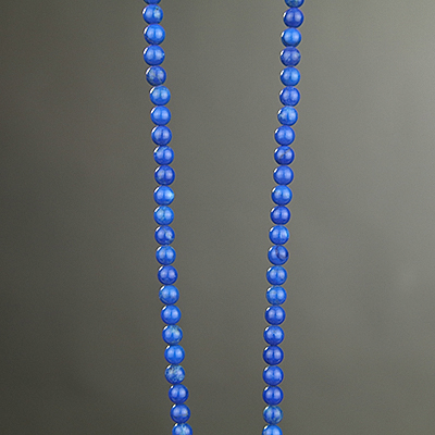 SP-HWL-004: 4mm Howlite Lapis 
