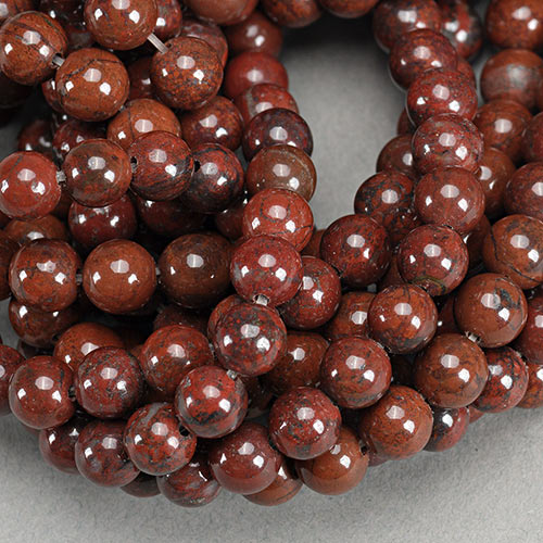 SP-JAO-006: 6mm Poppy Jasper 