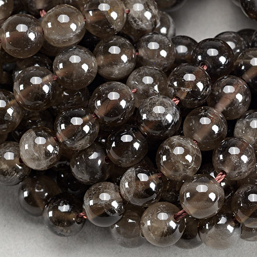SP-QSM-008: 8mm Smoky Quartz 