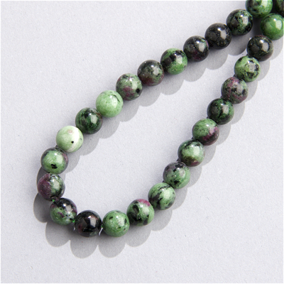 SP-RZO-008: 8mm Ruby Zoisite 