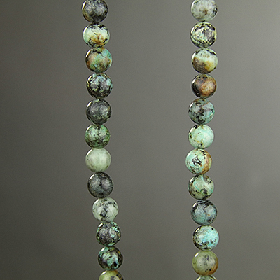 SP-TQA-008: 8mm African Turquoise 