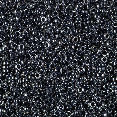 SPR22-464:  Miyuki 2.2mm Spacer Bead Light Gunmetal 