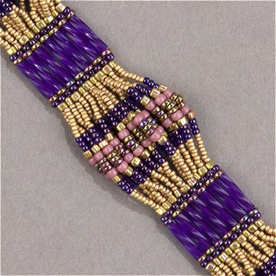 Caravan Beads - - SPR3-188: Miyuki 3mm Spacer Bead Metallic Purple