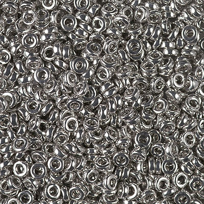 SPR3-194:  Miyuki 3mm Spacer Bead Palladium Plated 