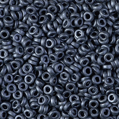 SPR3-2001:  Miyuki 3mm Spacer Bead Matte Gunmetal 
