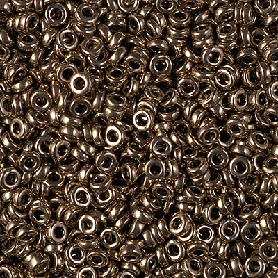 SPR3-457:  Miyuki 3mm Spacer Bead Metallic Dark Bronze 