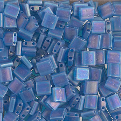 TL-149FR:  Matte Transparent Capri Blue AB Miyuki Tila 