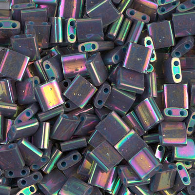 TL-1898:  Opaque Purple Gray Rainbow Luster 