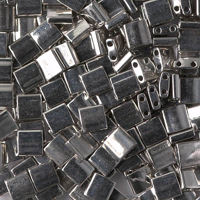 TL-194:  Palladium Plated Miyuki Tila Bead 