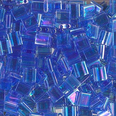 TL-261:  Transparent Sapphire AB Miyuki Tila 