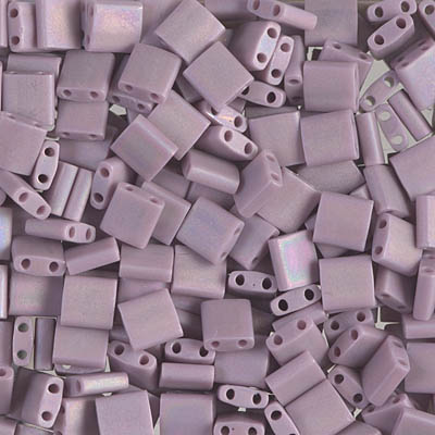 TL-410FR:  Matte Opaque Mauve AB Miyuki Tila 