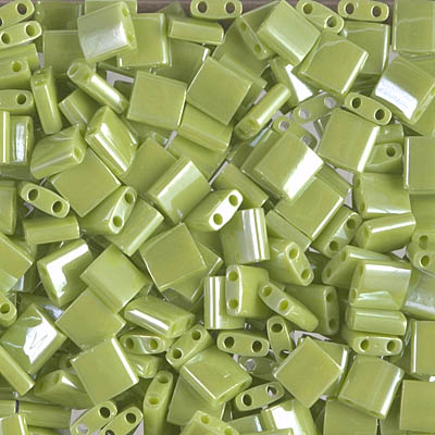 TL-439:  Opaque Chartreuse Luster Miyuki Tila 