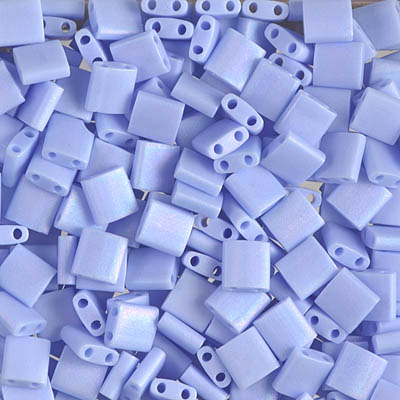 TL-494FR:  Matte Opaque Light Periwinkle AB Miyuki Tila 