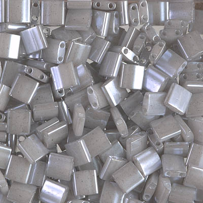 TL-526:  Silver Gray Ceylon Miyuki Tila - Discontinued 