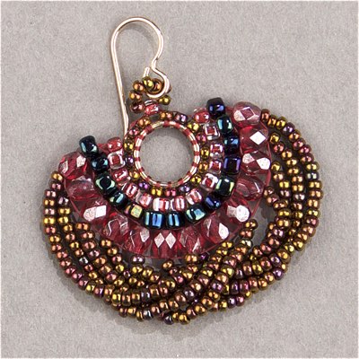 TR10-1554:  Miyuki 10/0 Triangle Sparkling Cranberry Lined Crystal - TR10-1554*