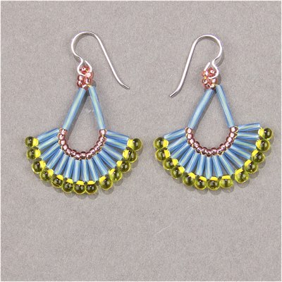 TW2012-150FR:  Miyuki 2x12mm Twisted Bugle Bead Matte Tr Sapphire AB (was TW2012-261F) - TW2012-150FR*