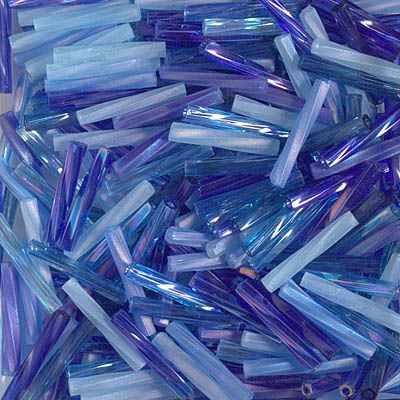 TW2012-MIX-02:  2.0x12mm Tw Bugle Mix - Blueberry Pie 